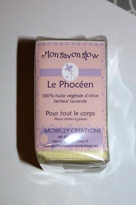 MON SLOW SAVON*MARSEILLAIS 100% OLIVE*PARFUM LAVANDE